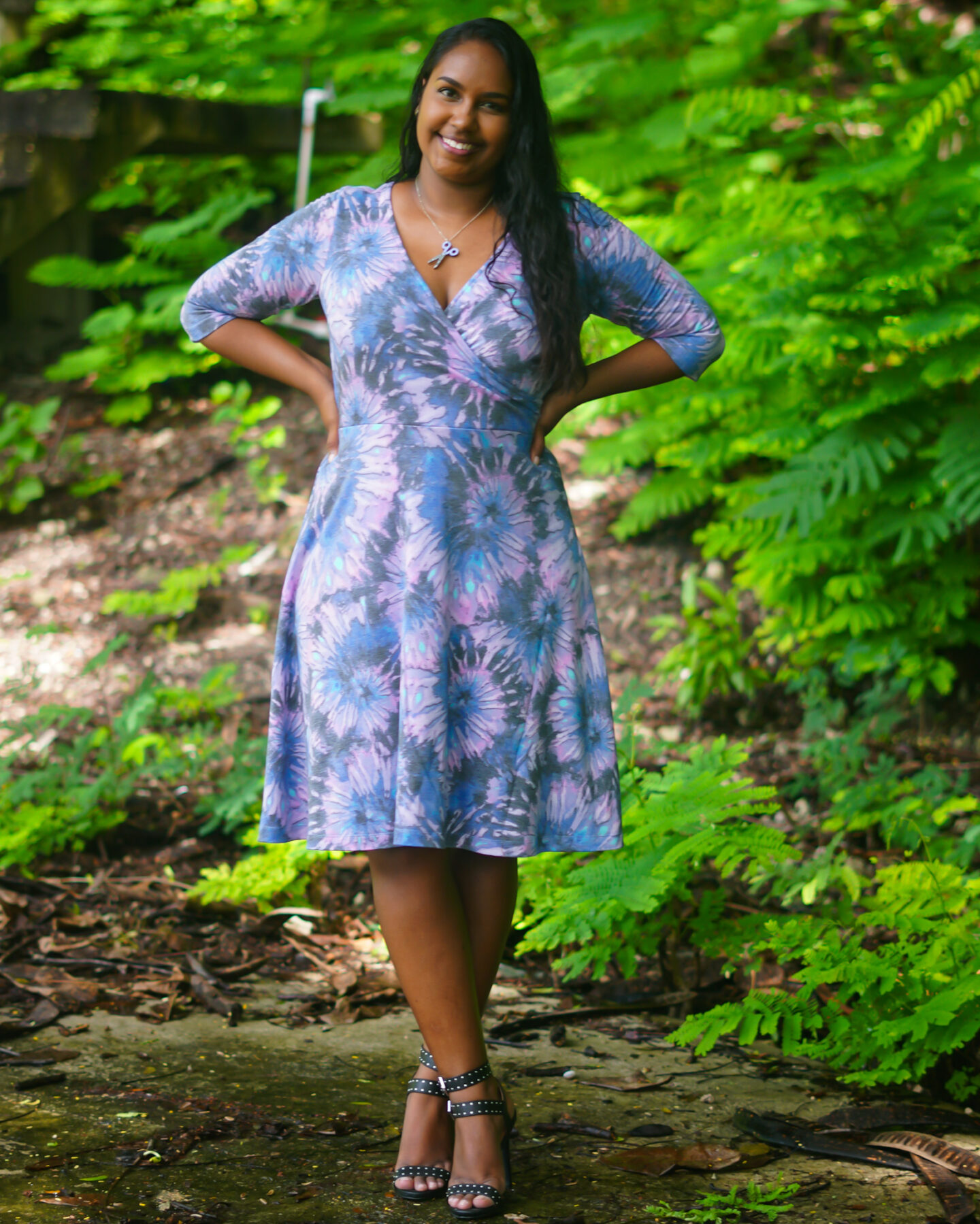 Love Notions Willow Wrap Dress pattern - Sitewide 40% off sale!